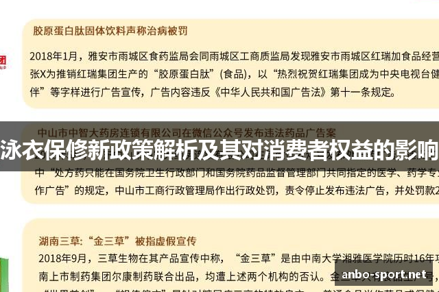 泳衣保修新政策解析及其对消费者权益的影响